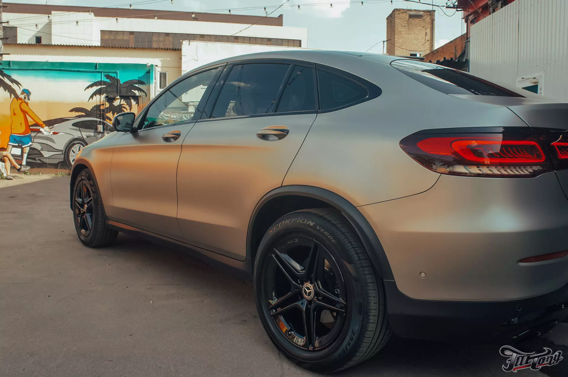 Mercedes GLС. Выполнили антихром